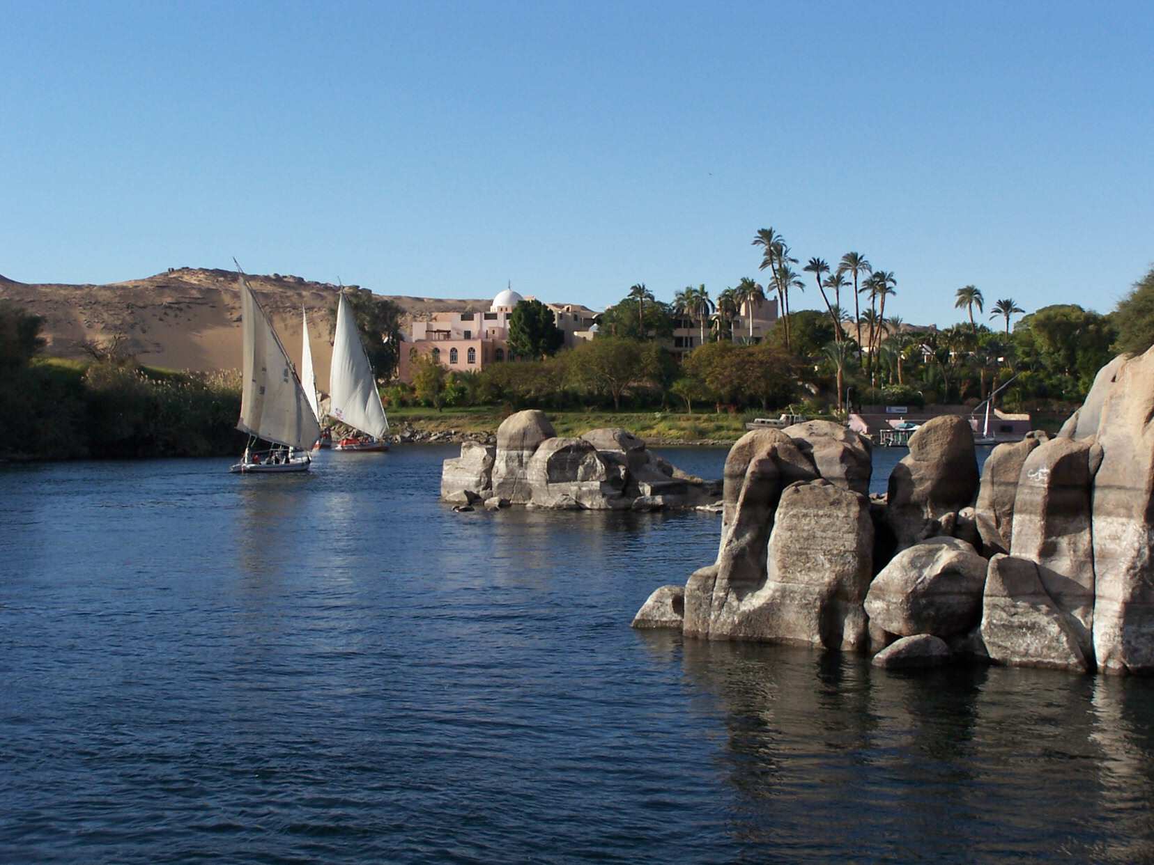 Premire cataracte d'Egypte, Assouan.